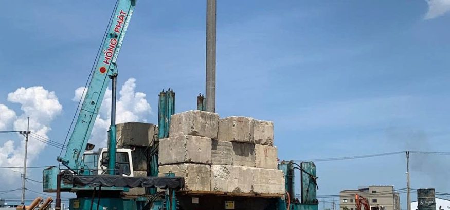 Ép cọc bê tông Đà Nẵng - Công ty Hồng Phát