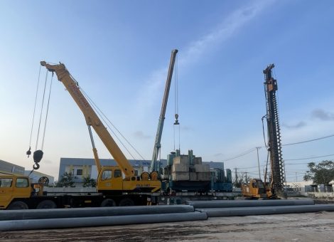 Ép cọc bê tông Đà Nẵng