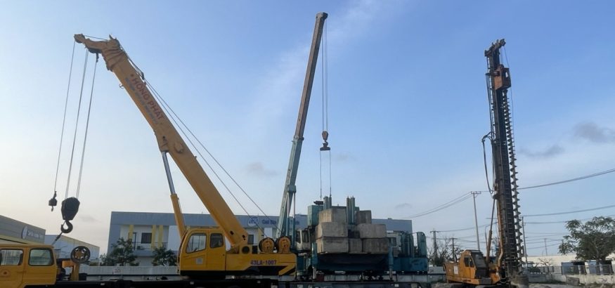 Ép cọc bê tông Đà Nẵng