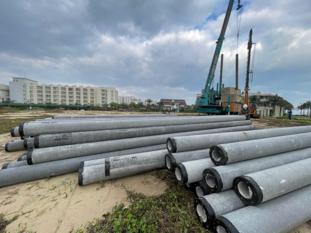 Ép cọc bê tông Hội An Đà Nẵng