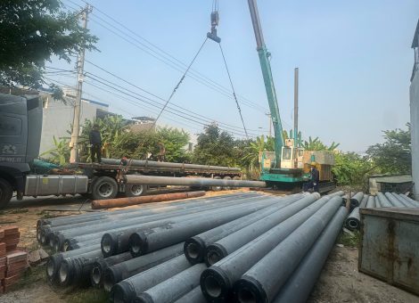 Ép cọc bê tông Đà Nẵng